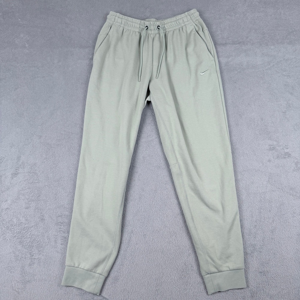 Nike Dri-FIT Mens Tapered Joggers Sage Green FZ0975-370 Size Small